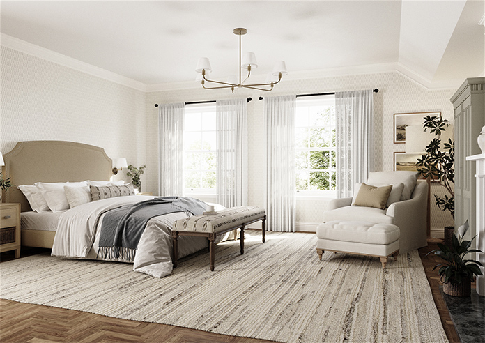 Tanami Voile, Glacier Grey - Made to Measure Curtains - Image 7